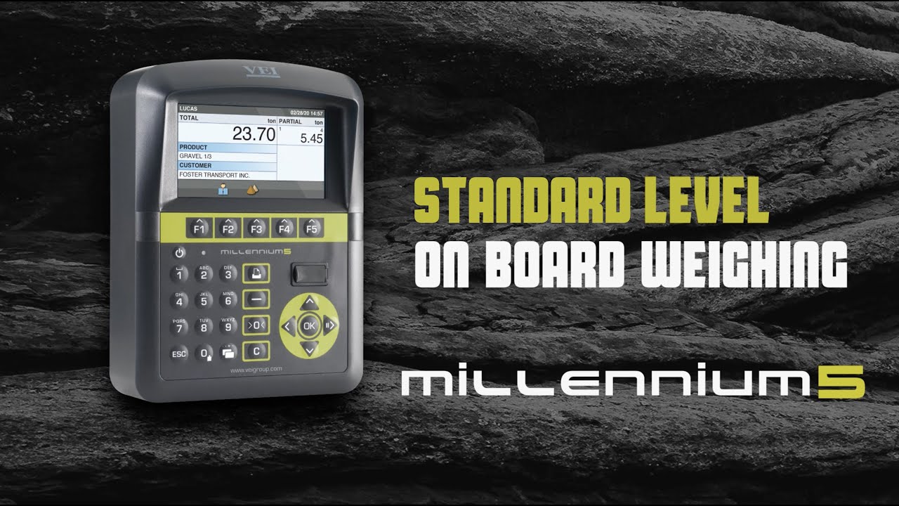 VEI Millennium 5 onboard weighing system