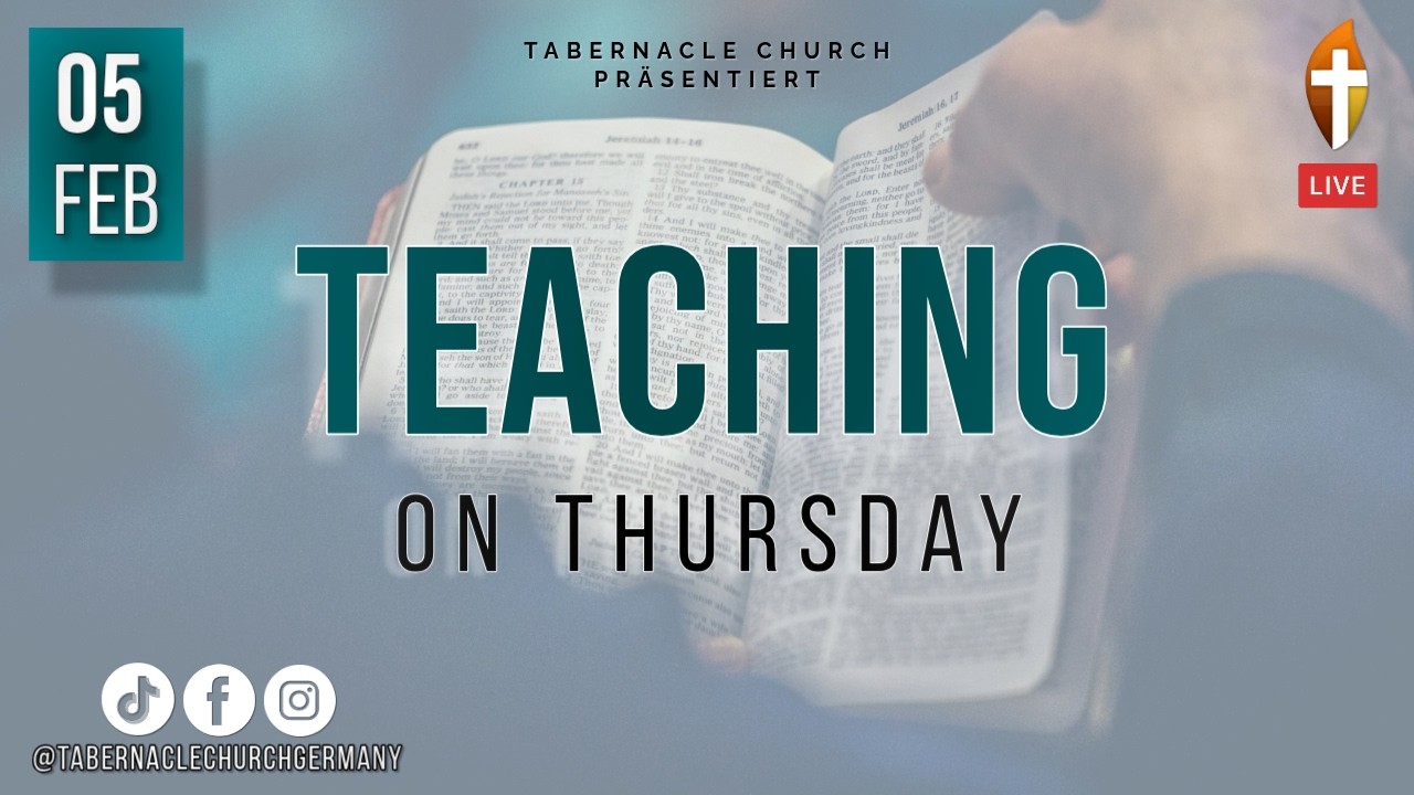 Empowering and Inspiring Biblical Teaching in the Evening in Mannheim – February 05, 2026 LIVE