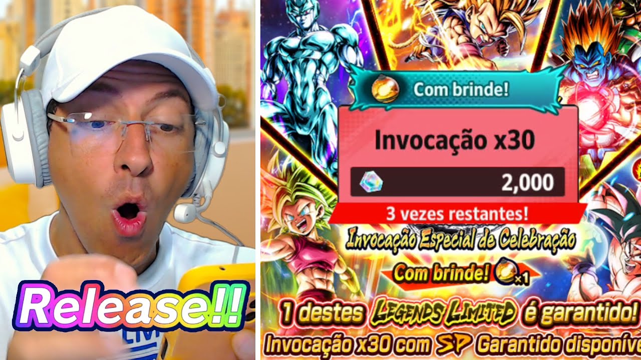 2 MIL CRISTAIS = UM LF GARANTIDO! - DRAGON BALL LEGENDS