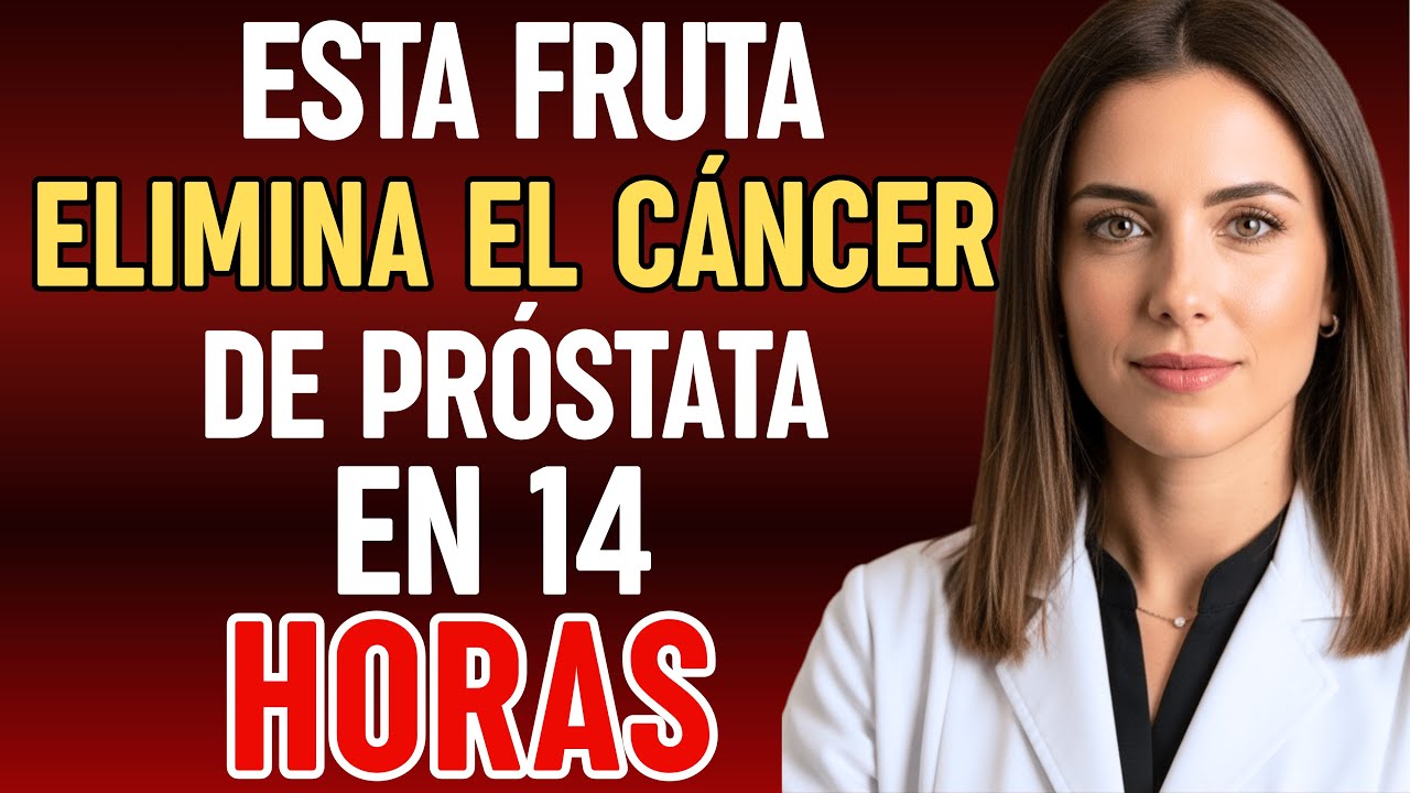 Solo 1 fruta reduce el crecimiento de tu próstata | Dra. Camila Vega