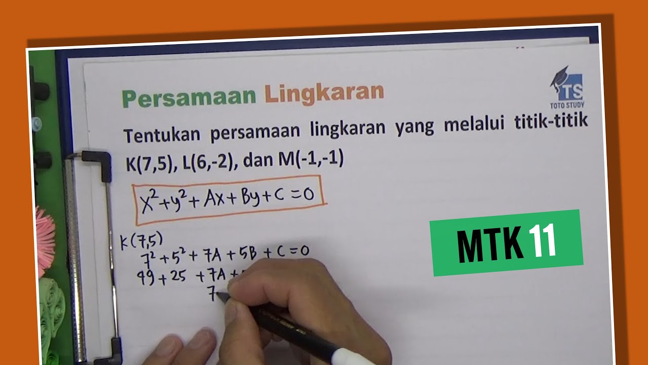 Persamaan Lingkaran