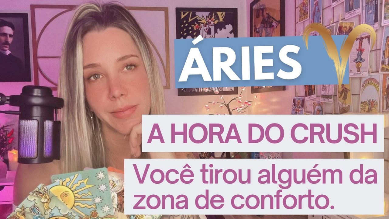 ÁRIES ♈️ A HORA DO CRUSH ❤️ Se espelha em você para se libertar de uma vida de mentiras.