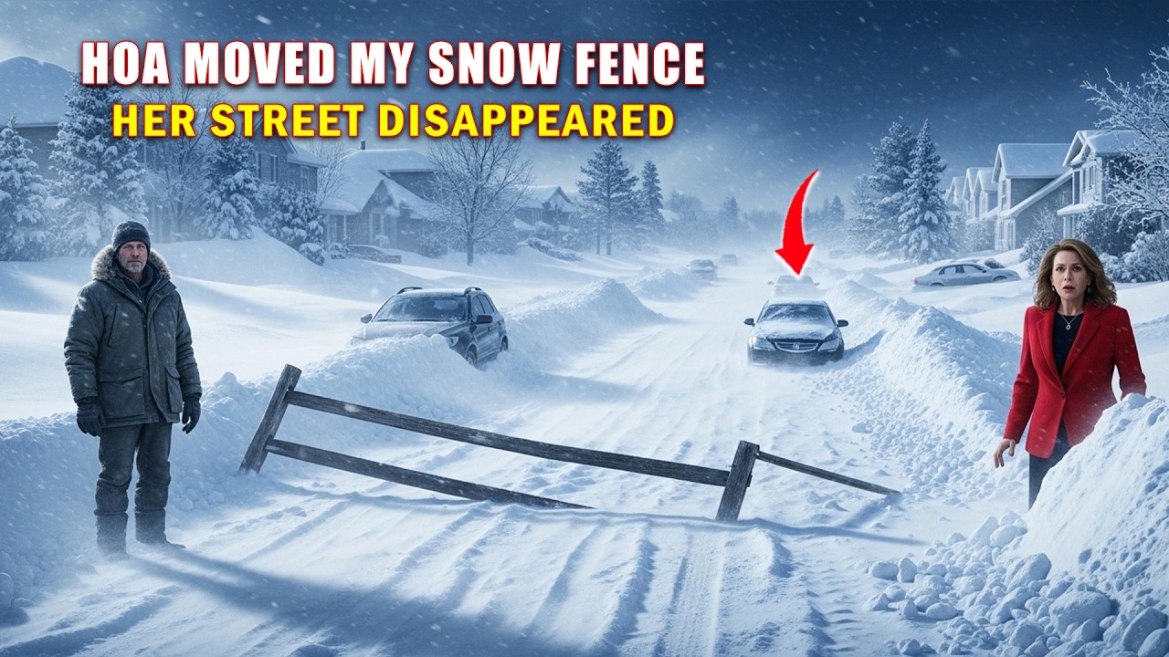 HOA Forced Me to Move My Snow Fence &mdash; Then Her Street Vanished Under the Drifts