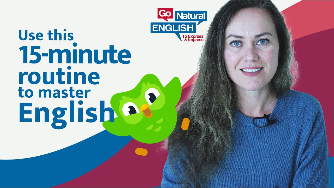 Study Routine for English Learning in 15 Mins a Day