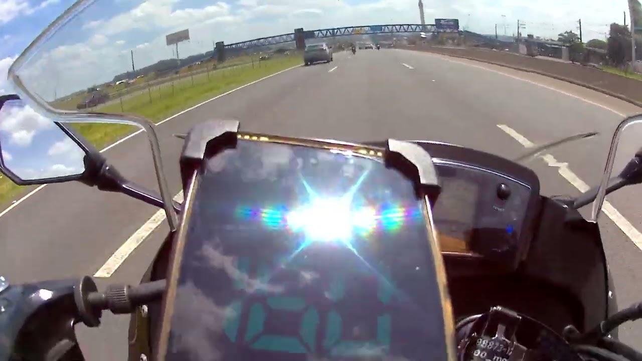 Onboard com a Kawasaki Ninja 650R e BMW F900R sentido Santa Bárbara D'Oeste SP. (Parte 3)