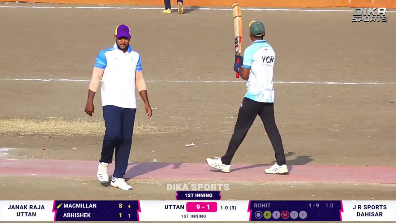 JANAKRAJA UTTAN VS JR SPORTS DAHISAR || एकविरा क्रिकेट क्लब