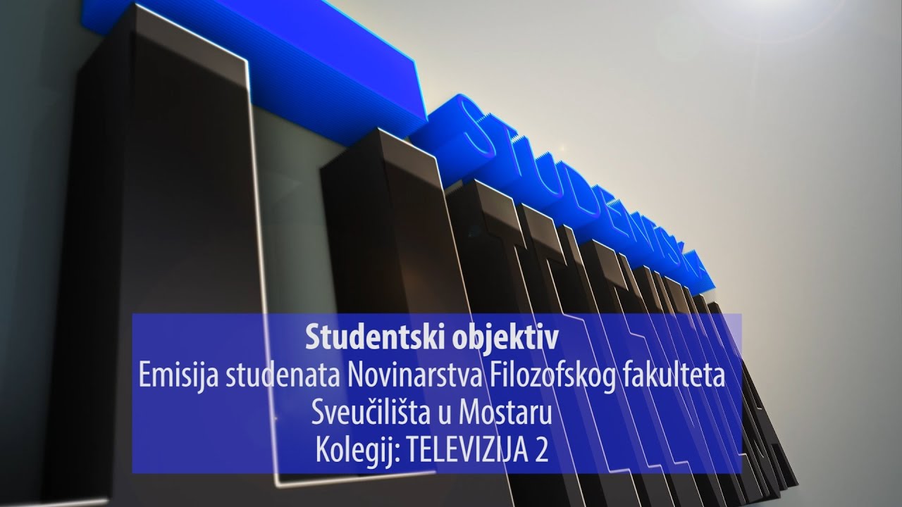 Studentski objektiv: emisija studenata Novinarstva Filozofskog fakulteta