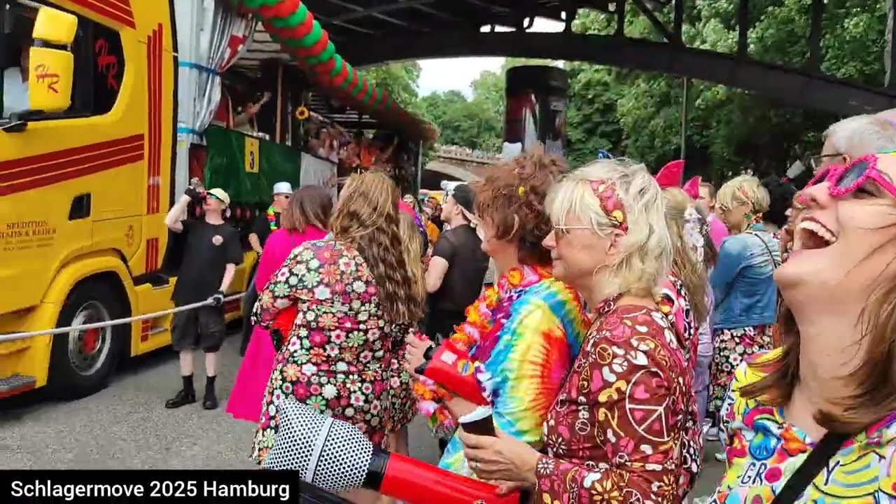 Schlagermove Hamburg 2025 #germany #hamburg #schlagermove
