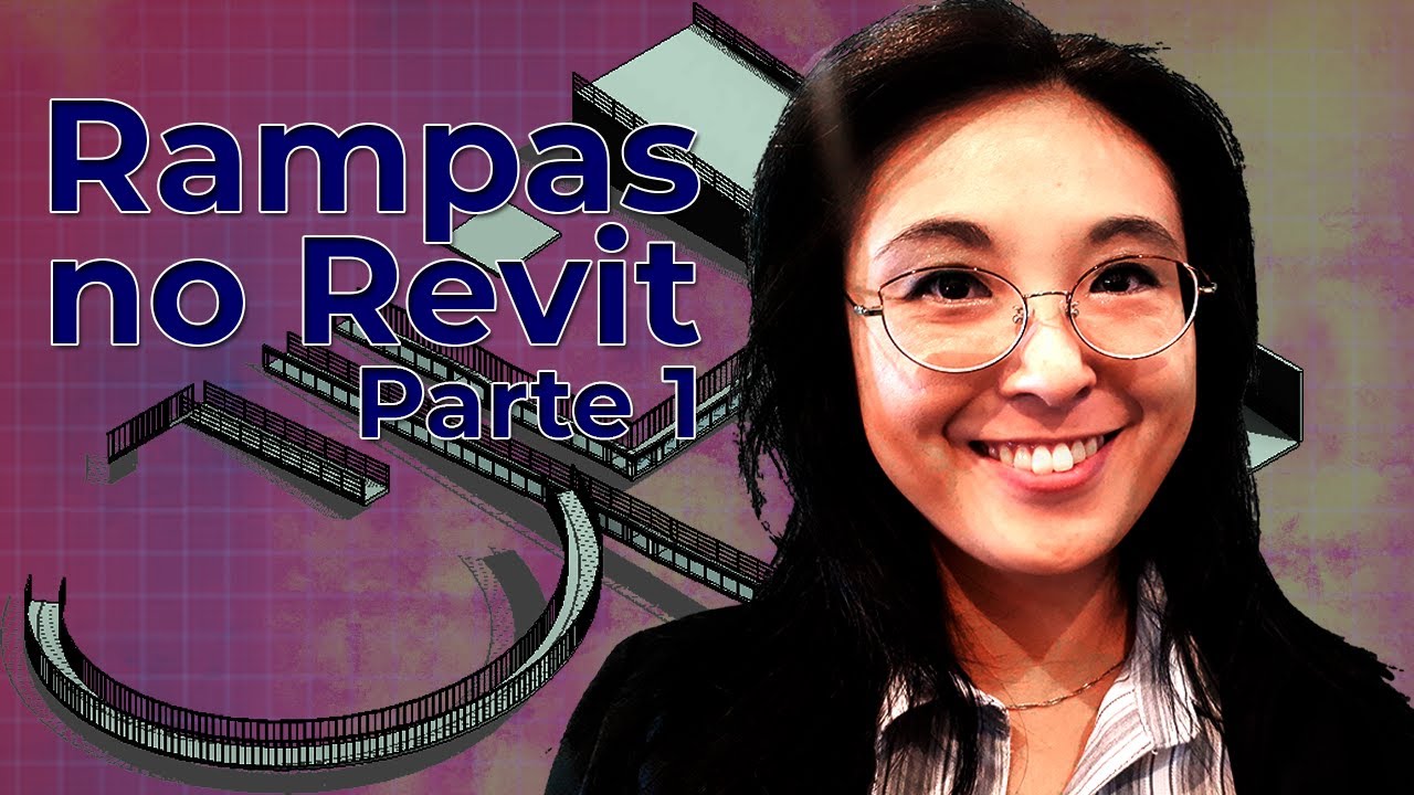 Configuração de Rampas de Arquitetura no Revit, Retas ou Curvas, Sólida ou por Espessura (Parte 1)