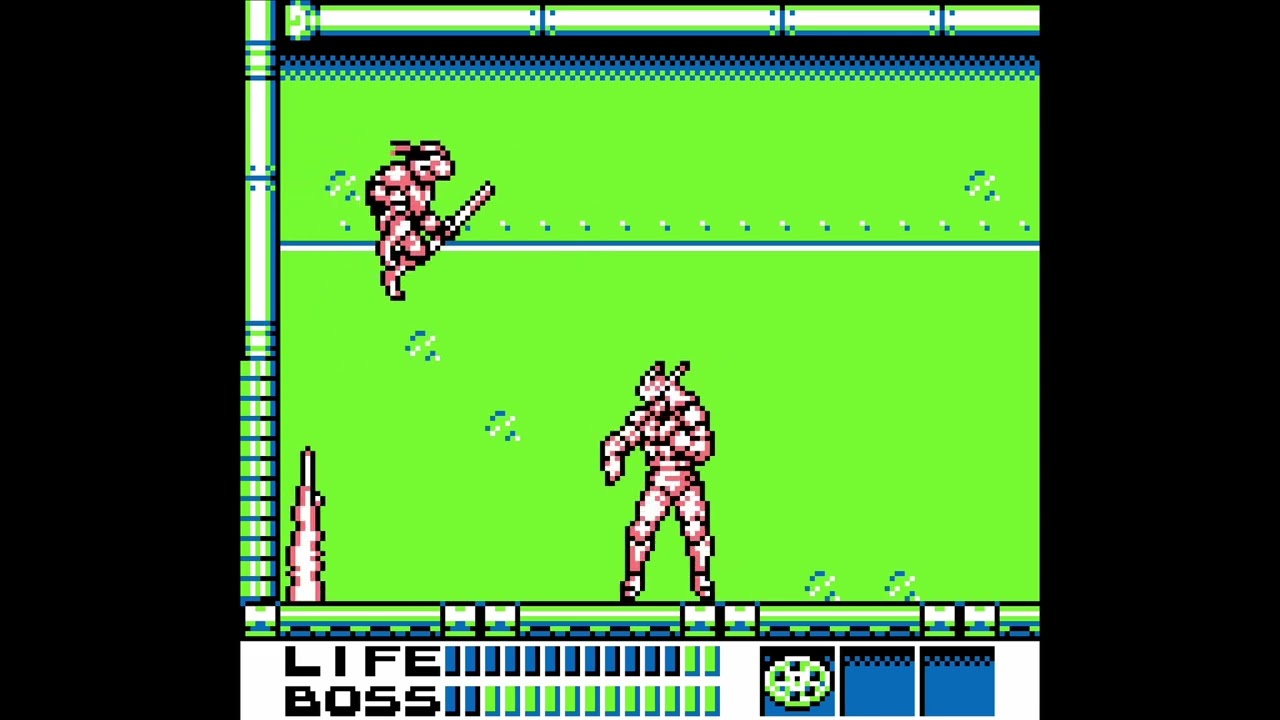 The final battle against Shredder (Radical Rescue)