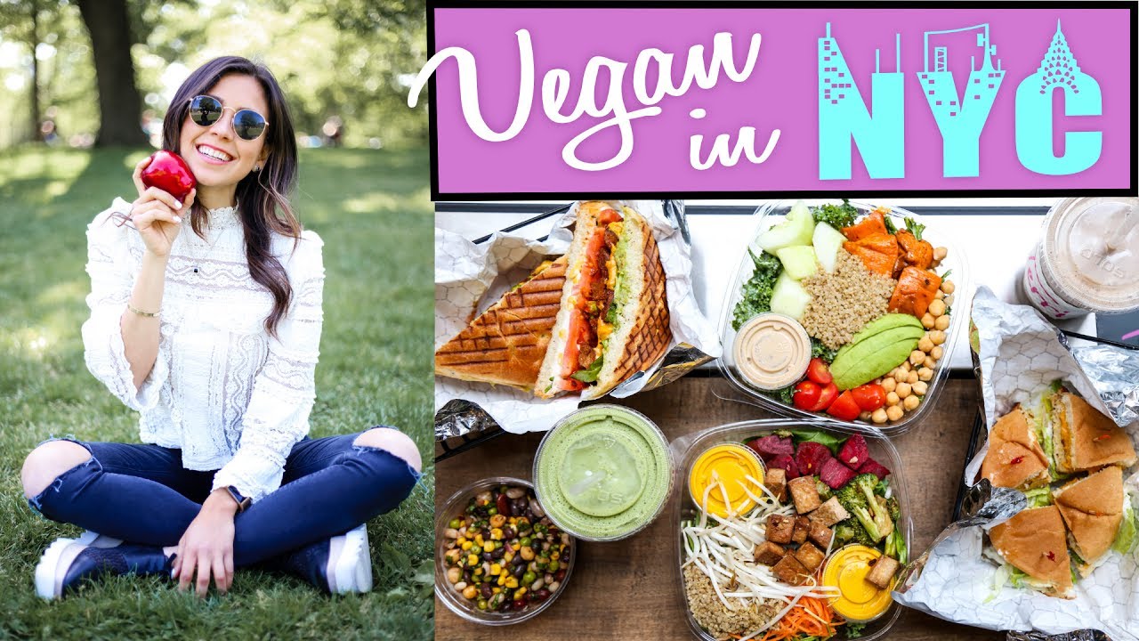 WHAT I EAT IN A DAY VEGAN IN NEW YORK!