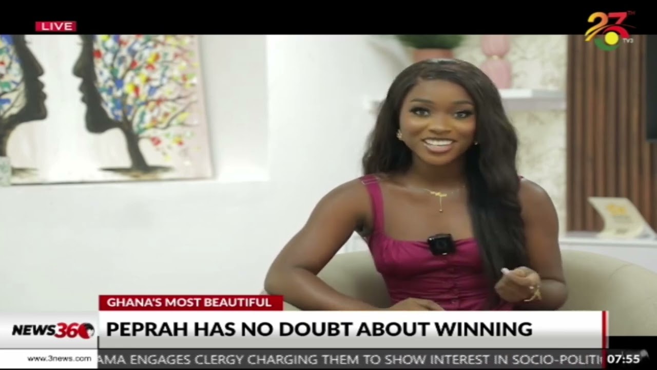 #GMB2024: Makafui presented the entertainment news segment on News360.