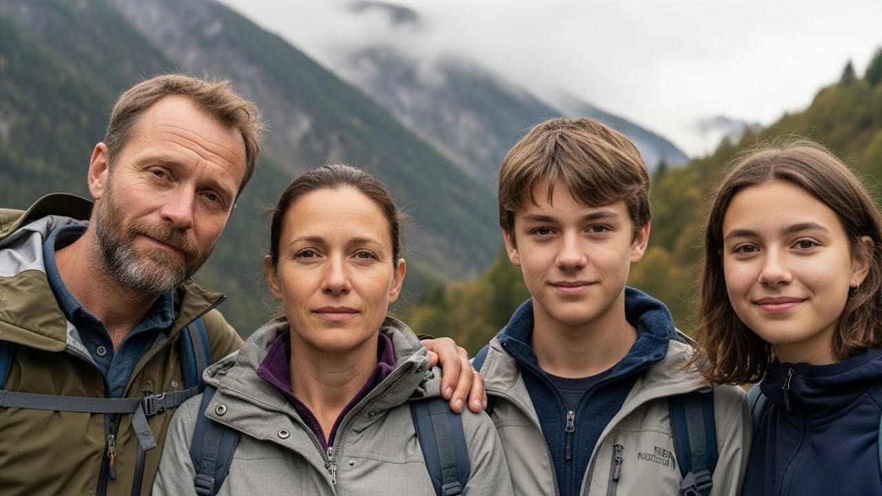 Mystère dans les Alpes:Famille disparue—6 ans plus tard,Drone filme mouvement dans une tente scellée