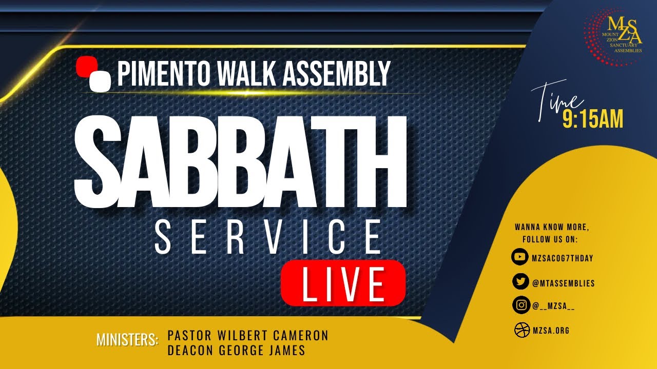 MZSA Pimento Walk Assembly Sabbath Service - 11/23/24