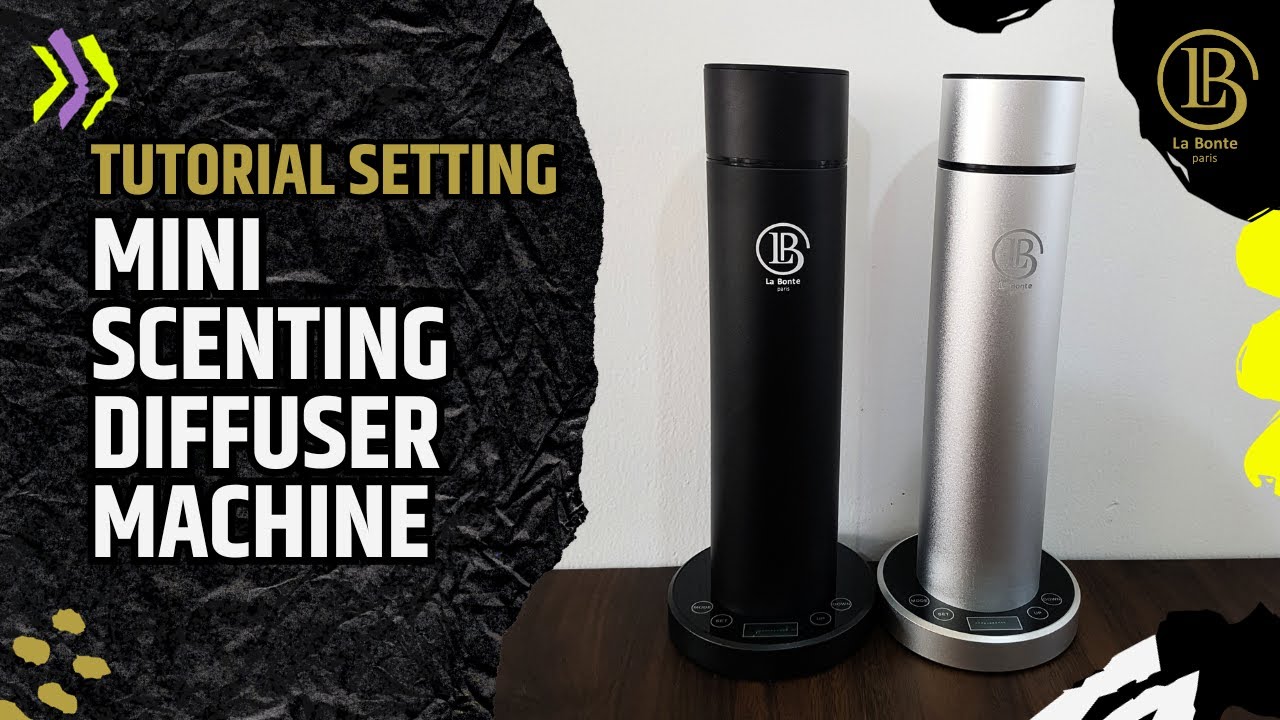 CARA SETTING LABONTE PARIS MINI SCENTING DIFFUSER MACHINE #tutorial