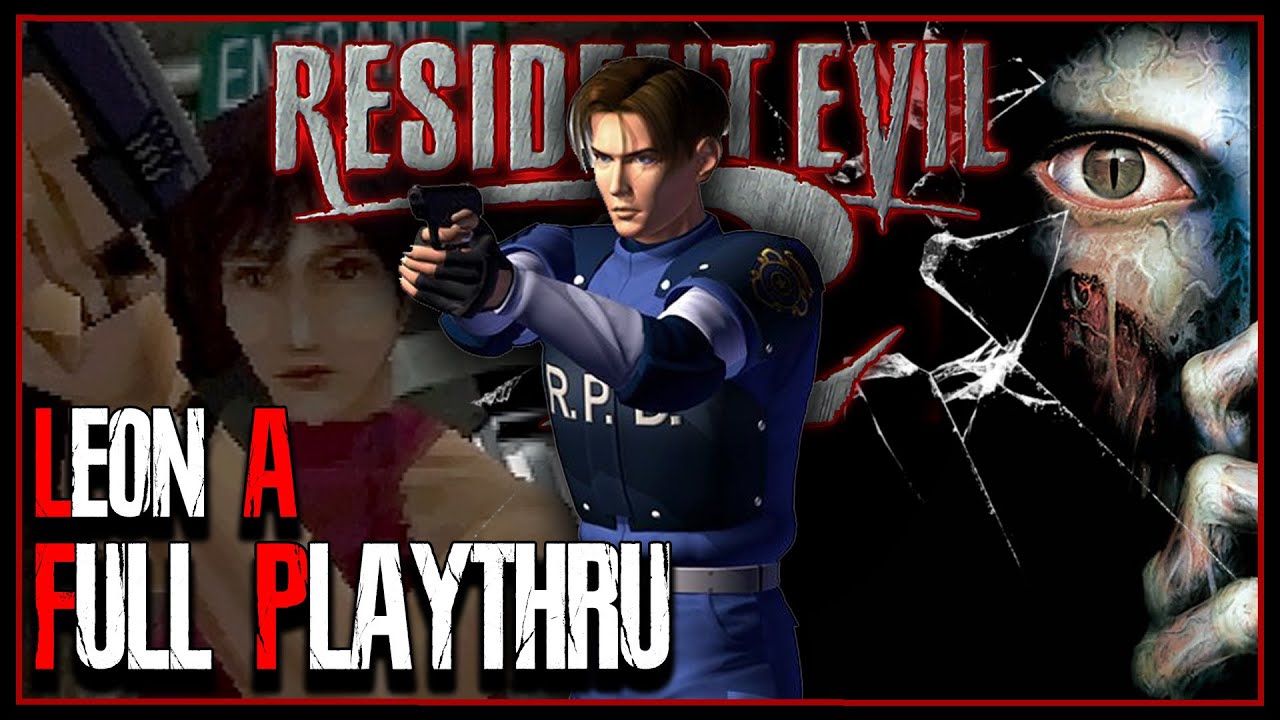 A TERRIFYING FIRST NIGHT! | Resident Evil 2 (1998) - Leon A - Full Playthru (PS1) | Road To Requiem