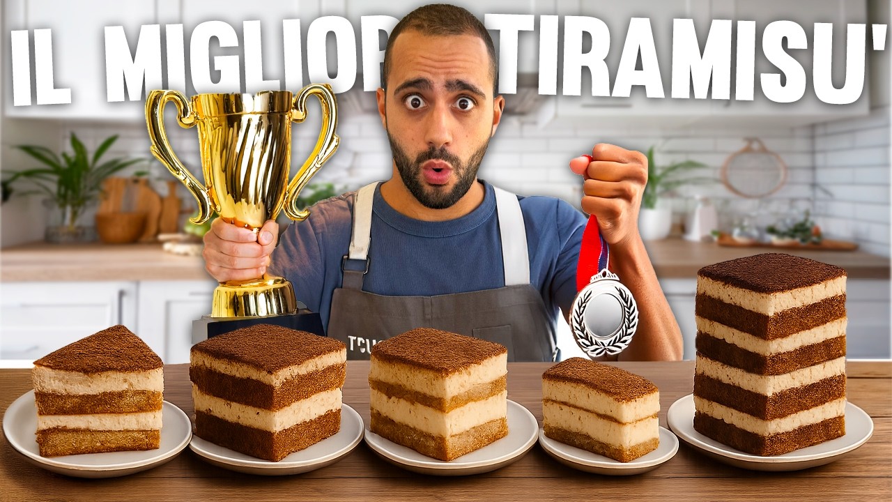 PROVIAMO TUTTI I TIRAMISÙ DI ROMA