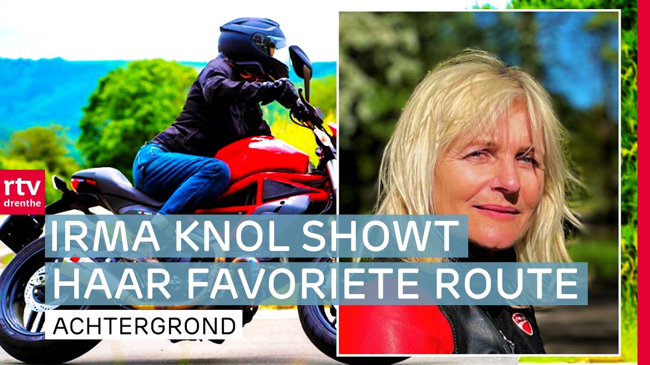 De favoriete motorroute van Irma Knol door Drenthe | RTV Drenthe