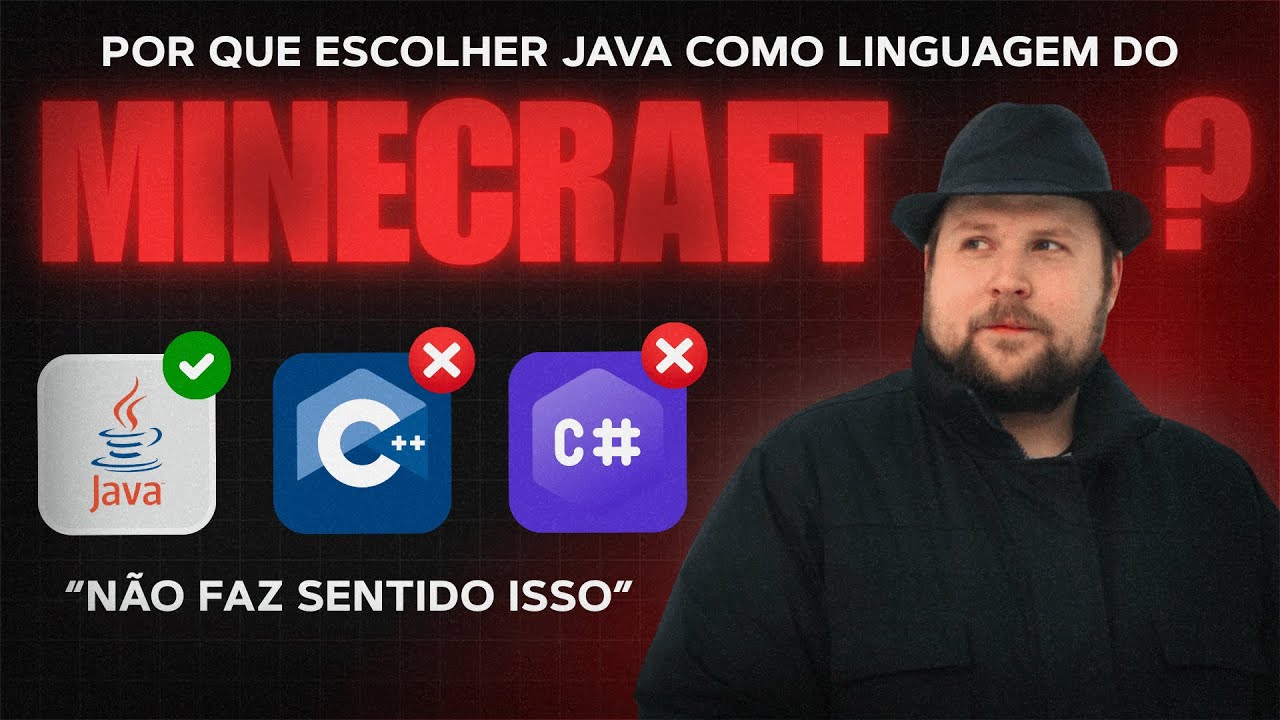 Por que a linguagem de programação Java é usada no Minecraft?