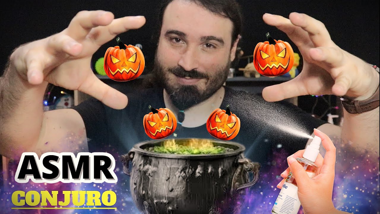ASMR CONJURO de HALLOWEEN para PROTEGER TUS SUEÑOS