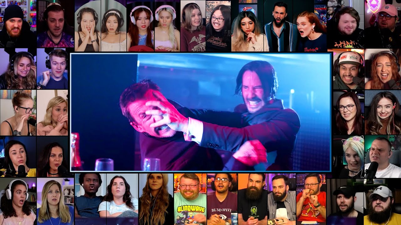 John Wick Club Fight Reaction | John Wick (2014) Reaction Mashup First Time Watching
