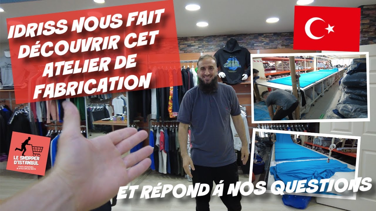 ✂️ En immersion dans un Atelier Fabrication de Vêtement en Turquie - Créer sa marque de vêtements