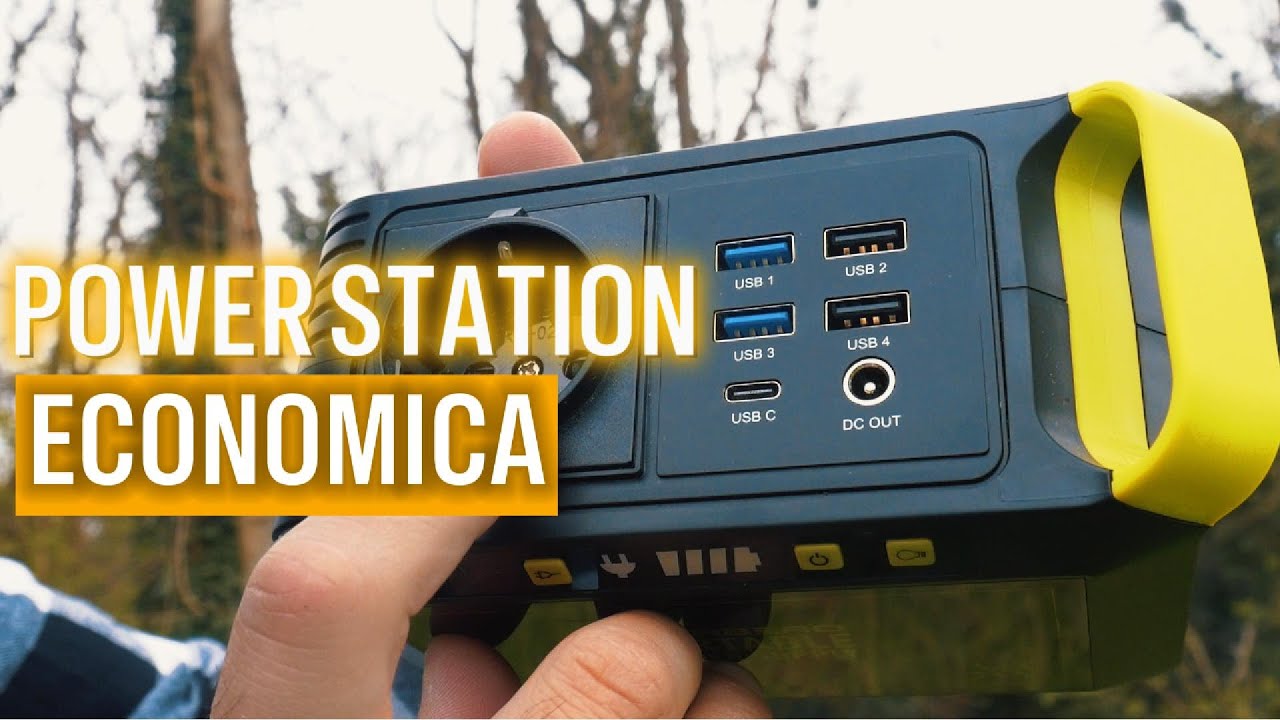 POWERSTATION ECONOMICA 😱? Ecco la MARBERO 88Wh + PV 60 Watt