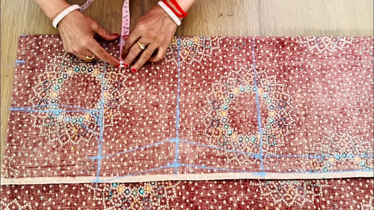 सिम्पल कमीज़ सलवार की कटिंग Step by step for beginners