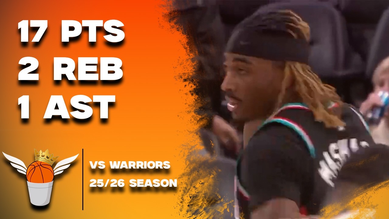Jahmai Mashack Career High 17 Points vs Warriors Full Highlights! (2/9/2026)