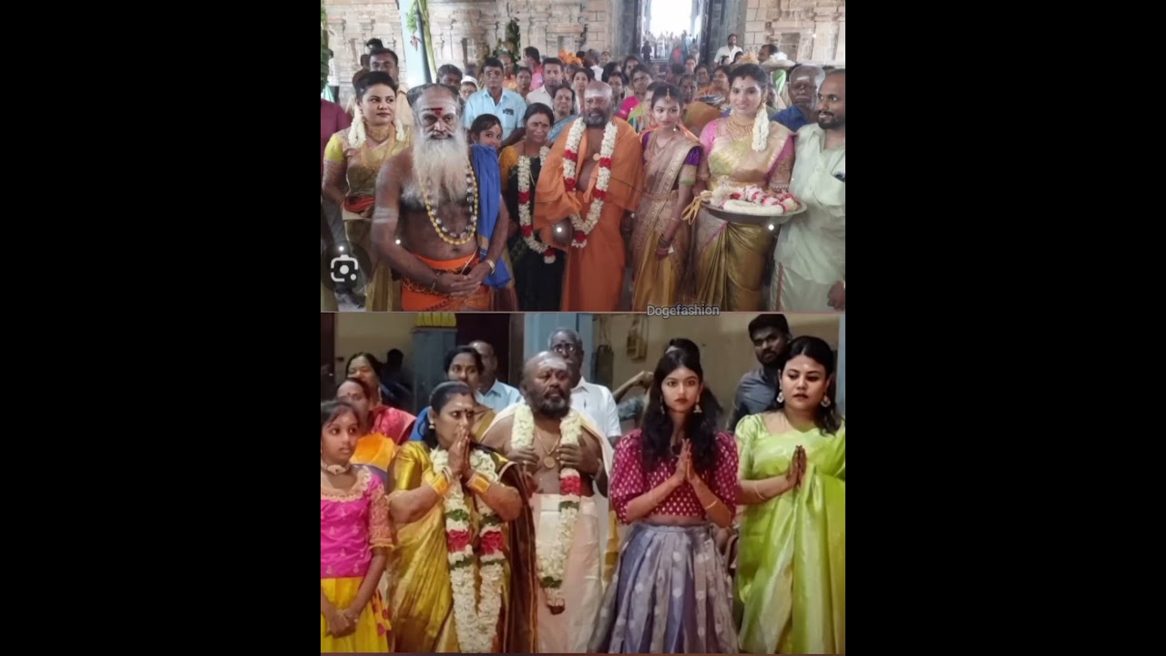 Actor senthil family went to temple & special pooja to his wife #senthil #family #comedy #shorts