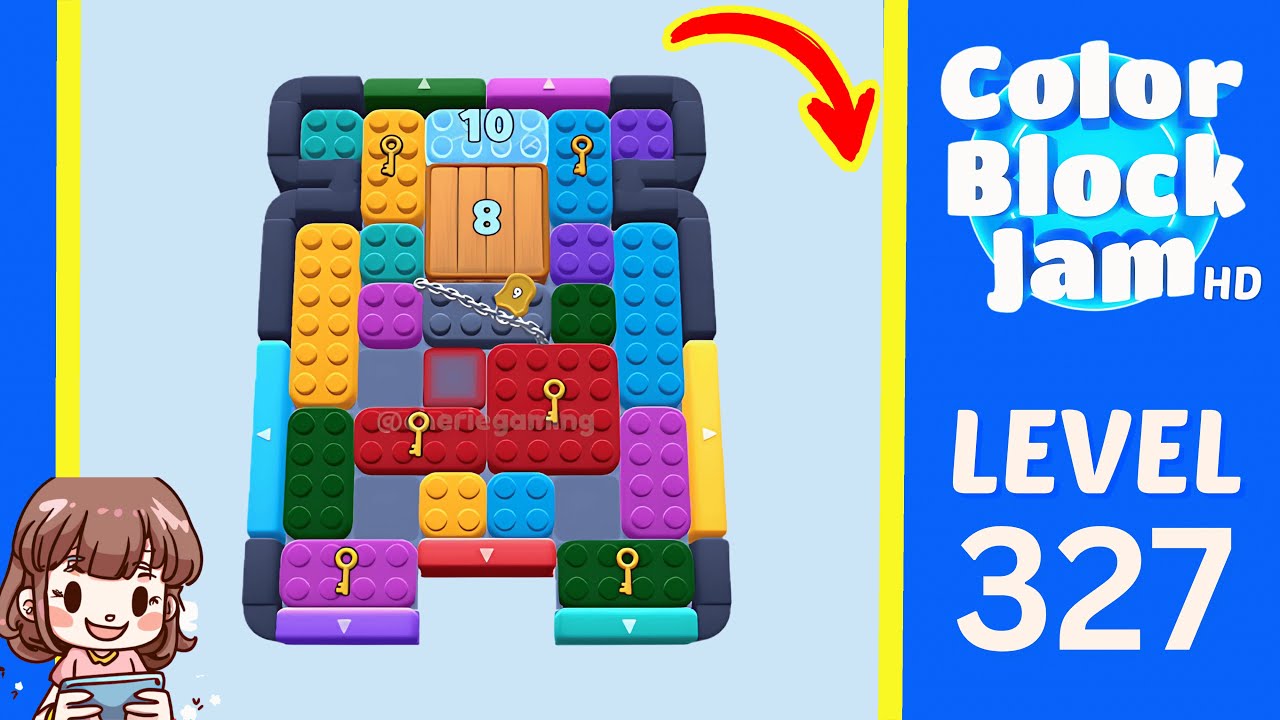 Color Block Jam Level 327 Solution Walkthrough