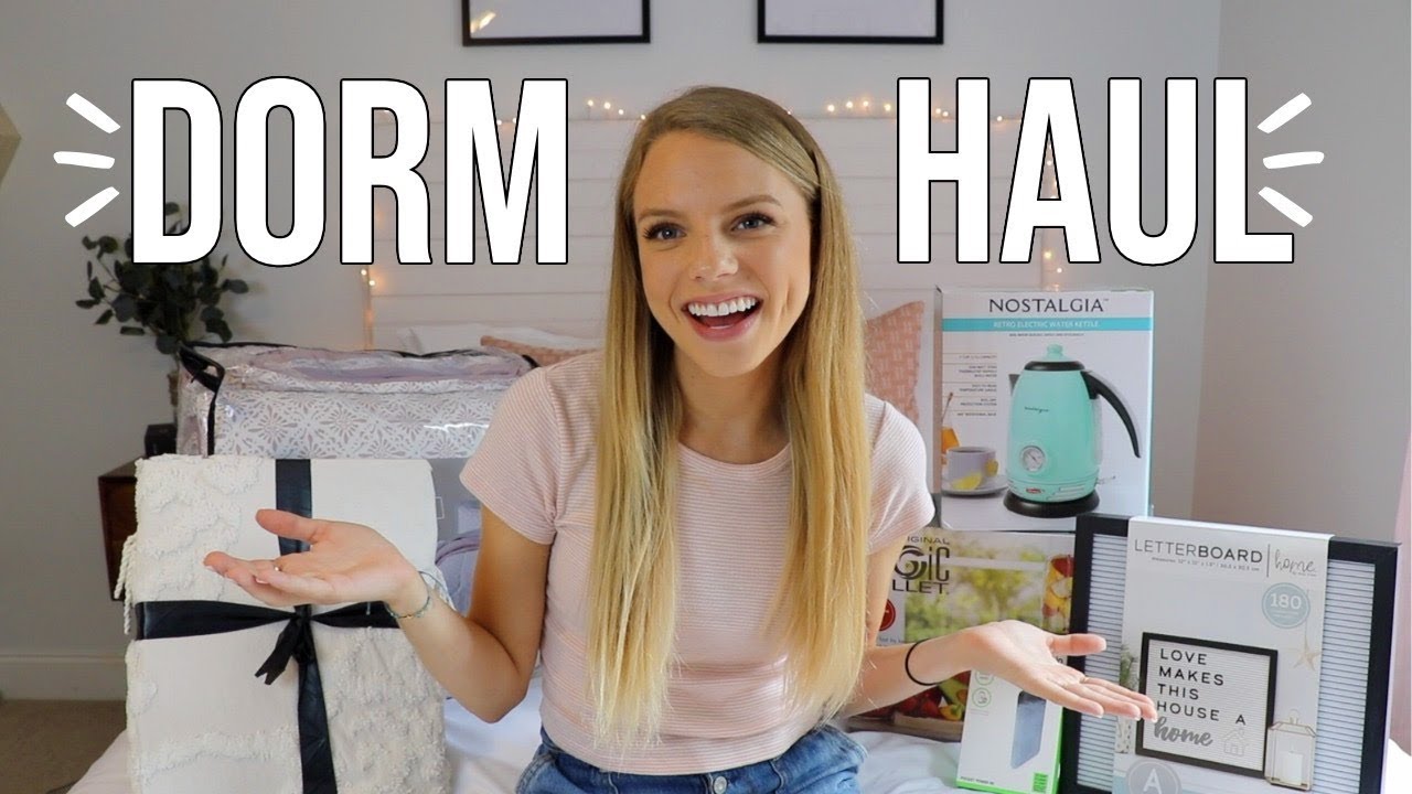 DORM HAUL!! decorations & other things
