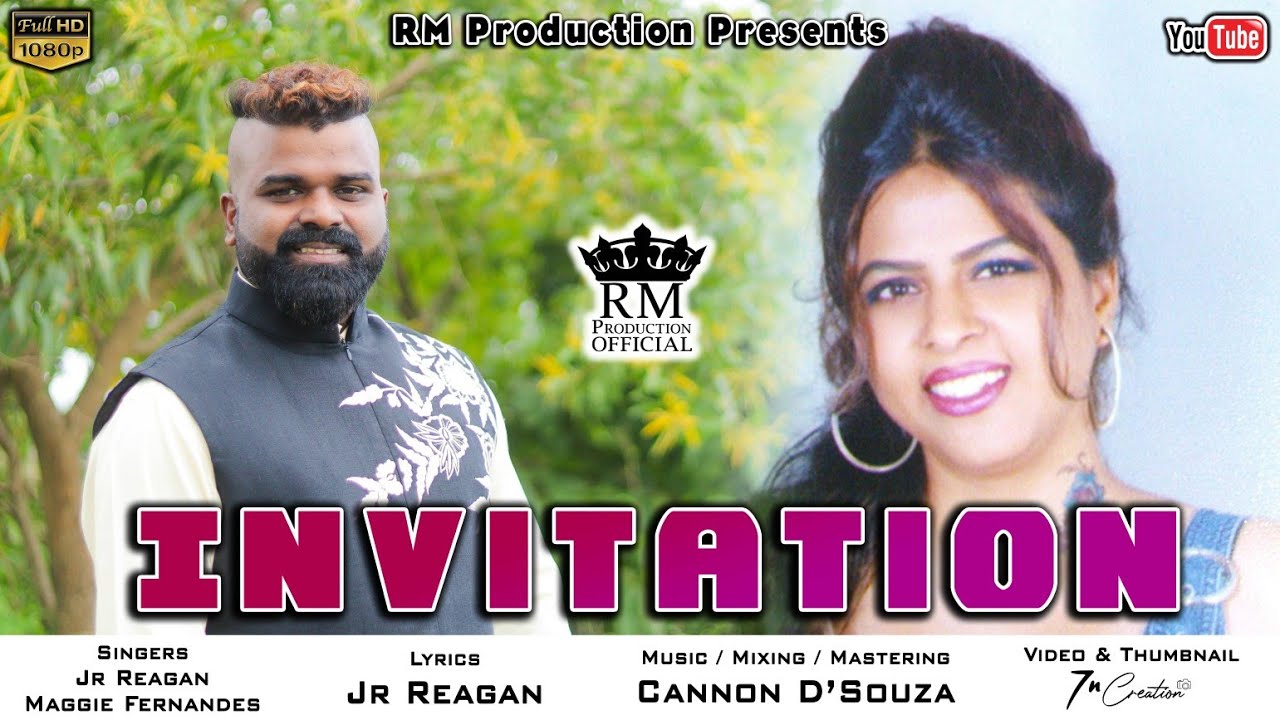 Konkani Love Song - Invitation - Jr Reagan & Maggie Fernandes