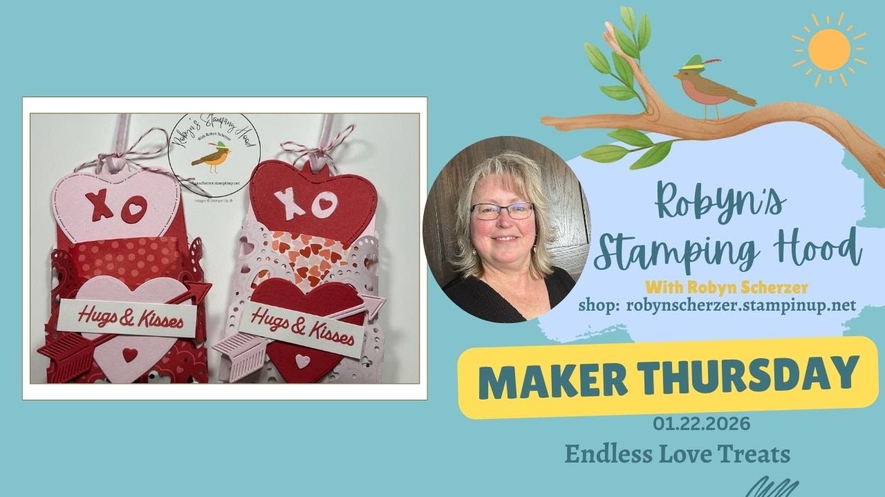 Набор для творчества Stampin' Up! Endless Love Treat — Maker Thursday, 22.01.2026