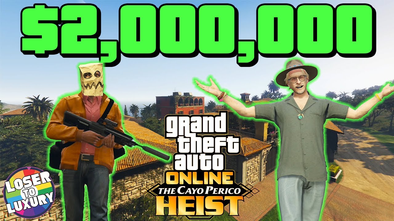 I ROBBED Cayo Perico For the First Time in GTA 5 Online | GTA 5 Online Loser to Luxury EP 31