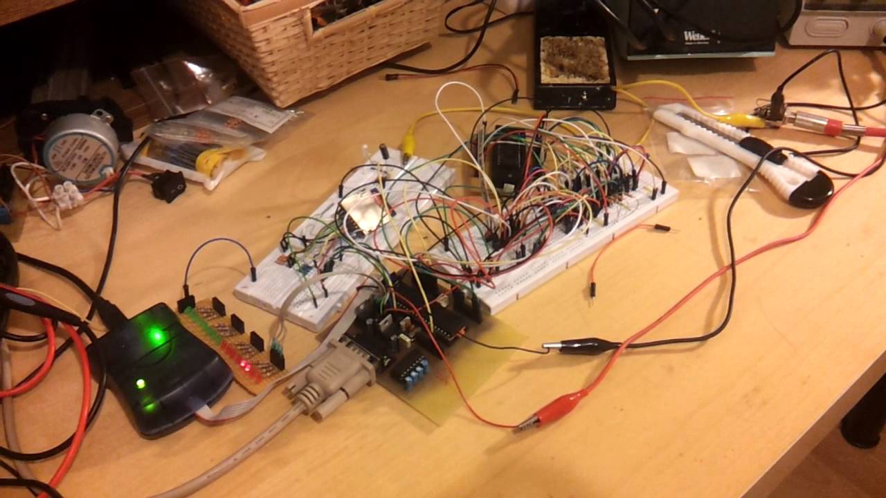 AVR AtMega32 based MOD Player