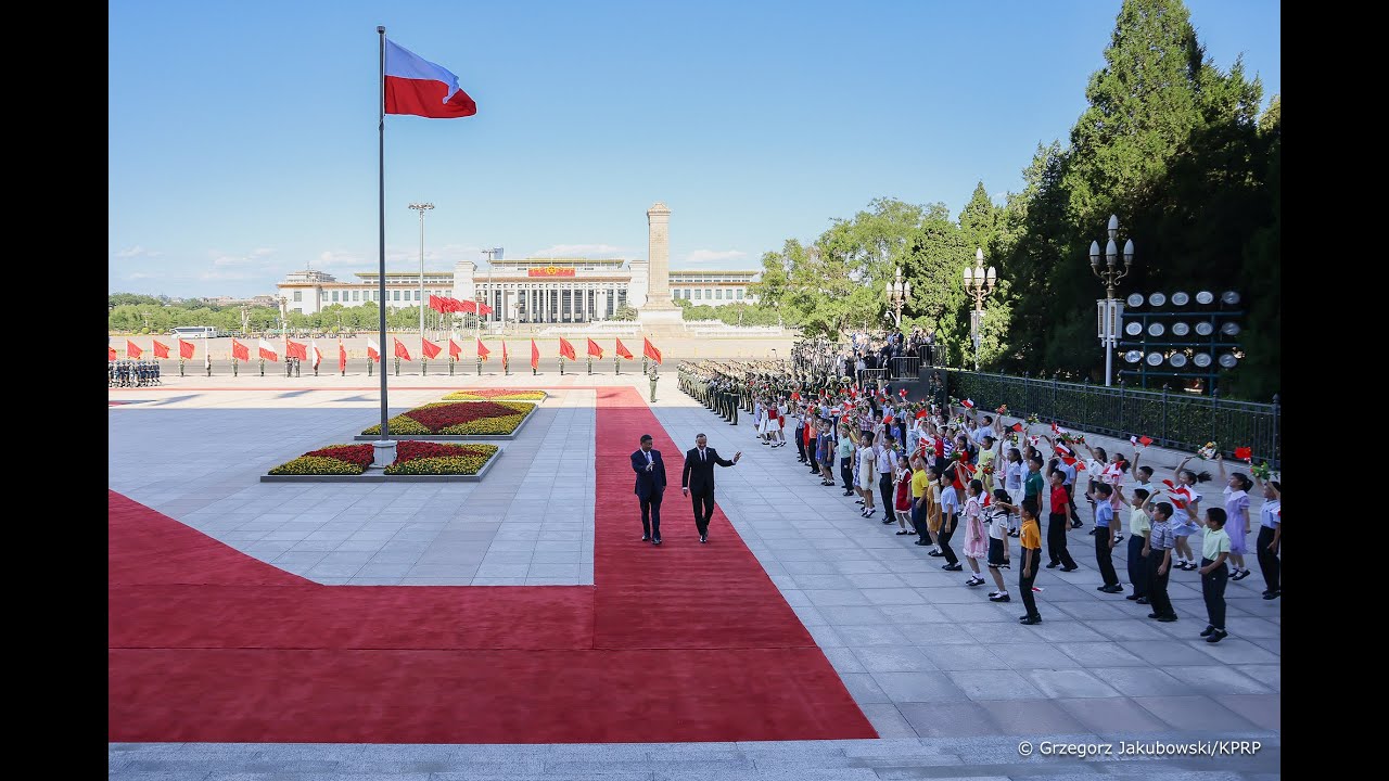 Pekin. Spotkanie Prezydenta RP z Przewodniczącym Chin