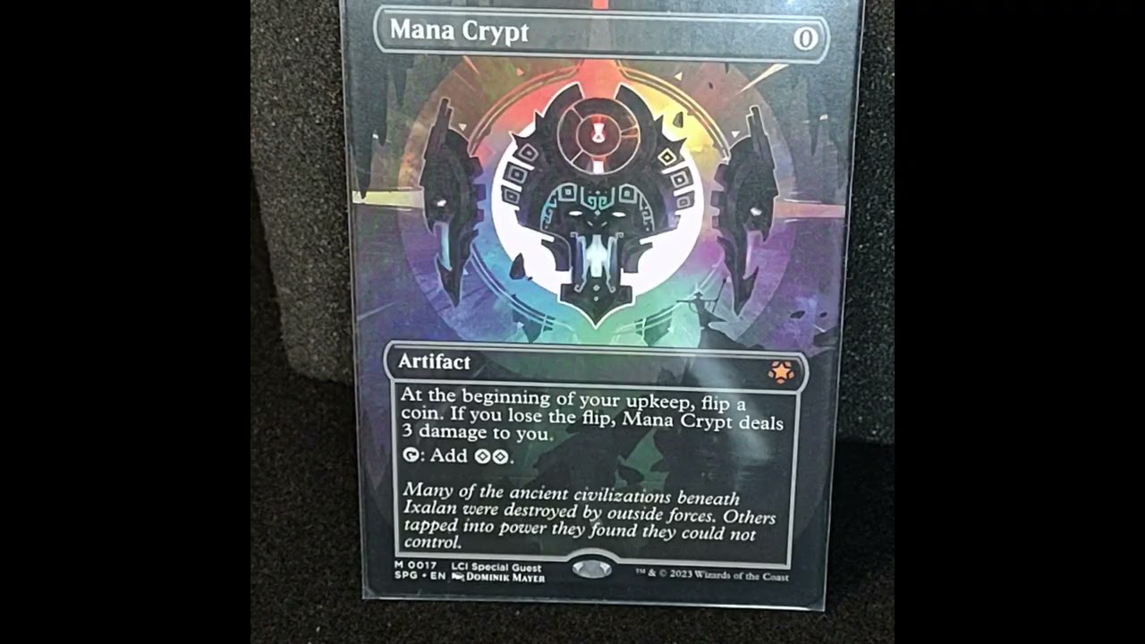 Magic the Gathering Card Spotlight Mana Crypt