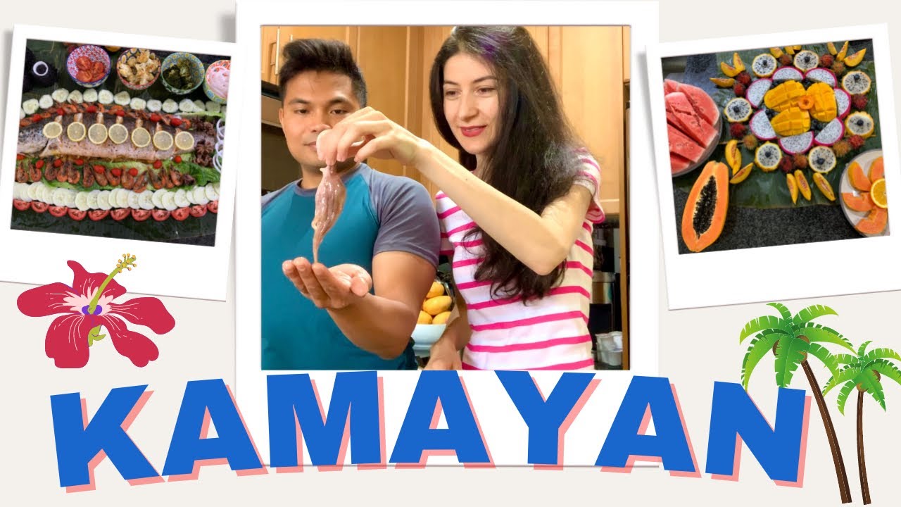 ARMENIANS 1st Time Trying FILIPINO KAMAYAN Boodle Fight | ԿԱՄԱՅԱՆ Ճաշկերույթ՝ Հայ Ընտանիքիս Համար