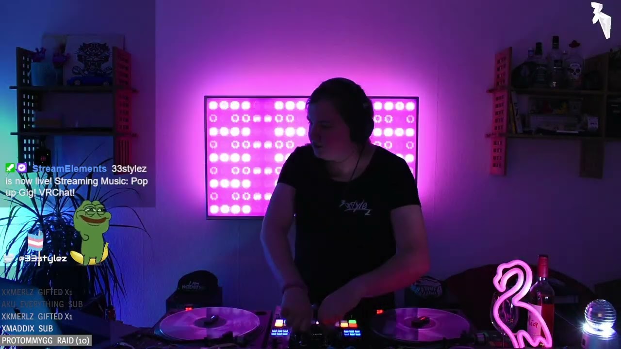 [VOD] Pop up gig with friends! Disco and Dark Techno