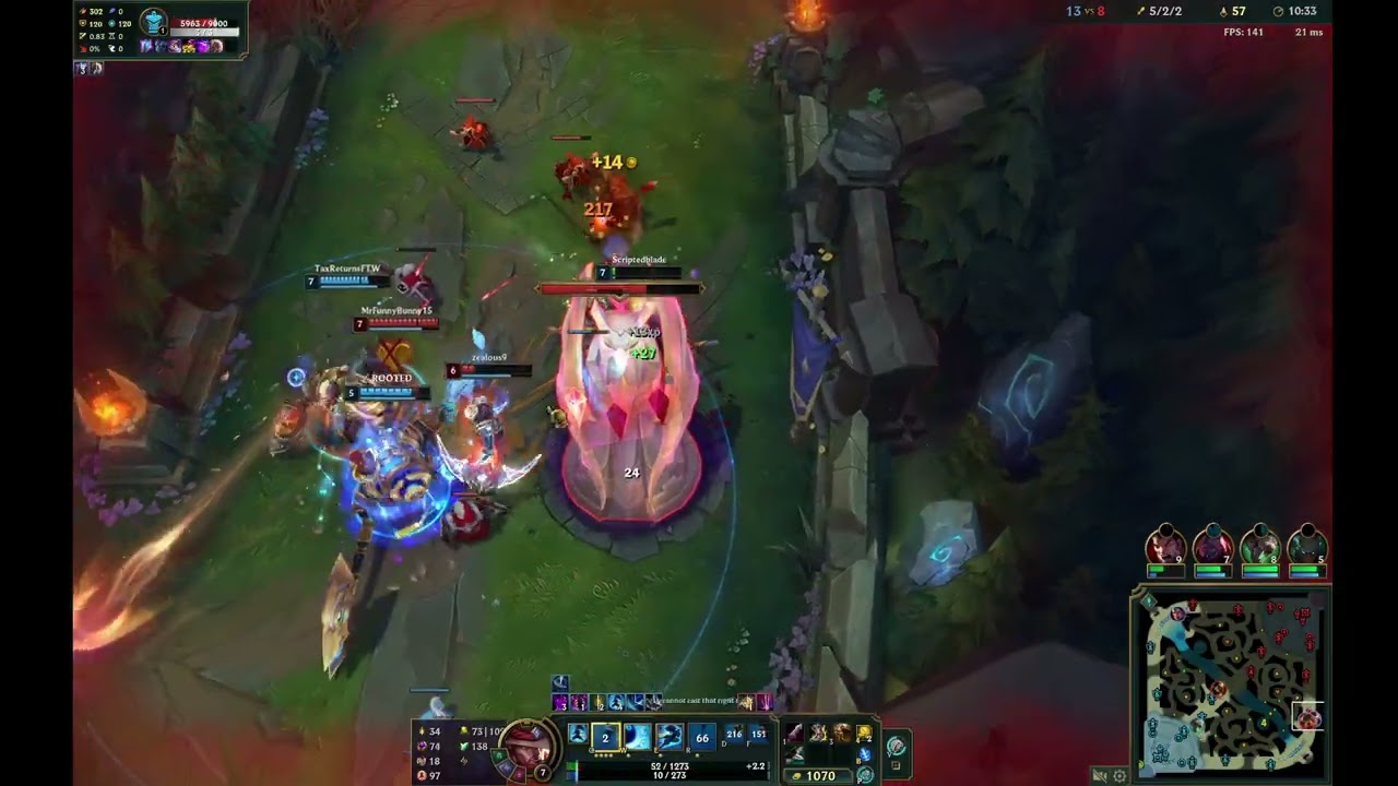 Yasuo and Pyke vs Varus and Nautilus | ADC | Platinum 3 NA | 26.02