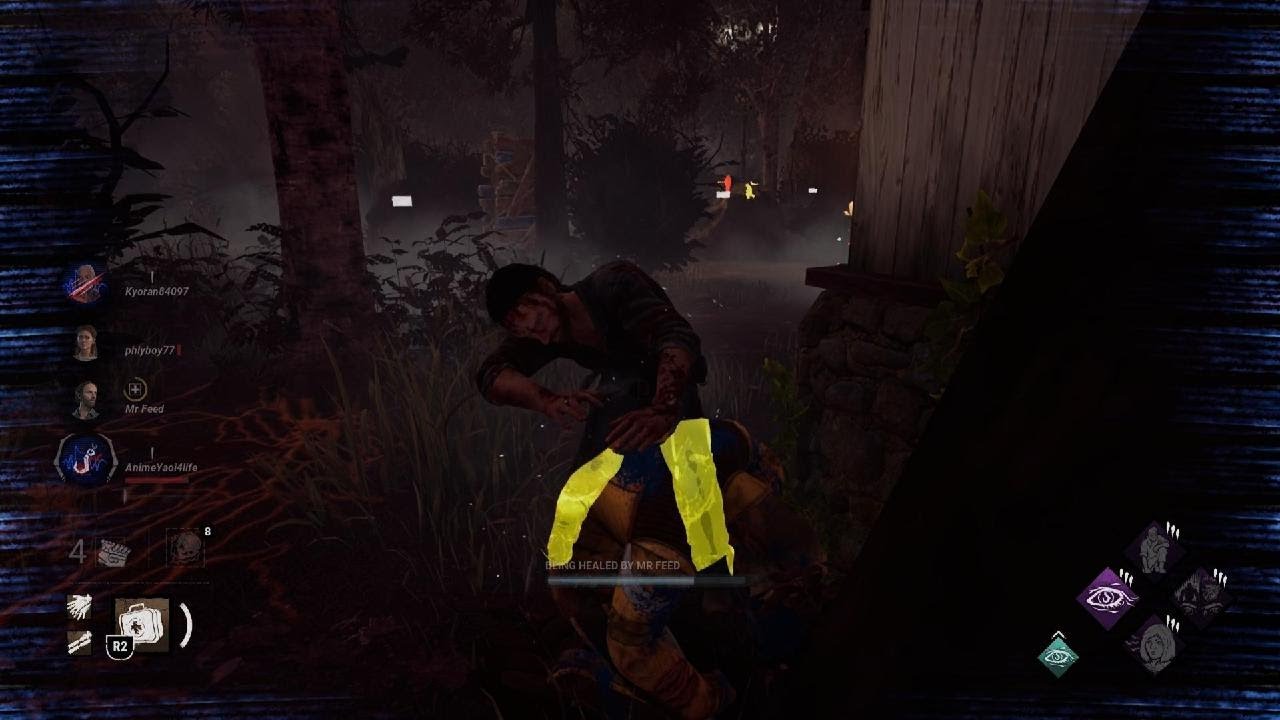 Dead by Daylight - RightHeart against Phlyboy77 and Mr Feed
