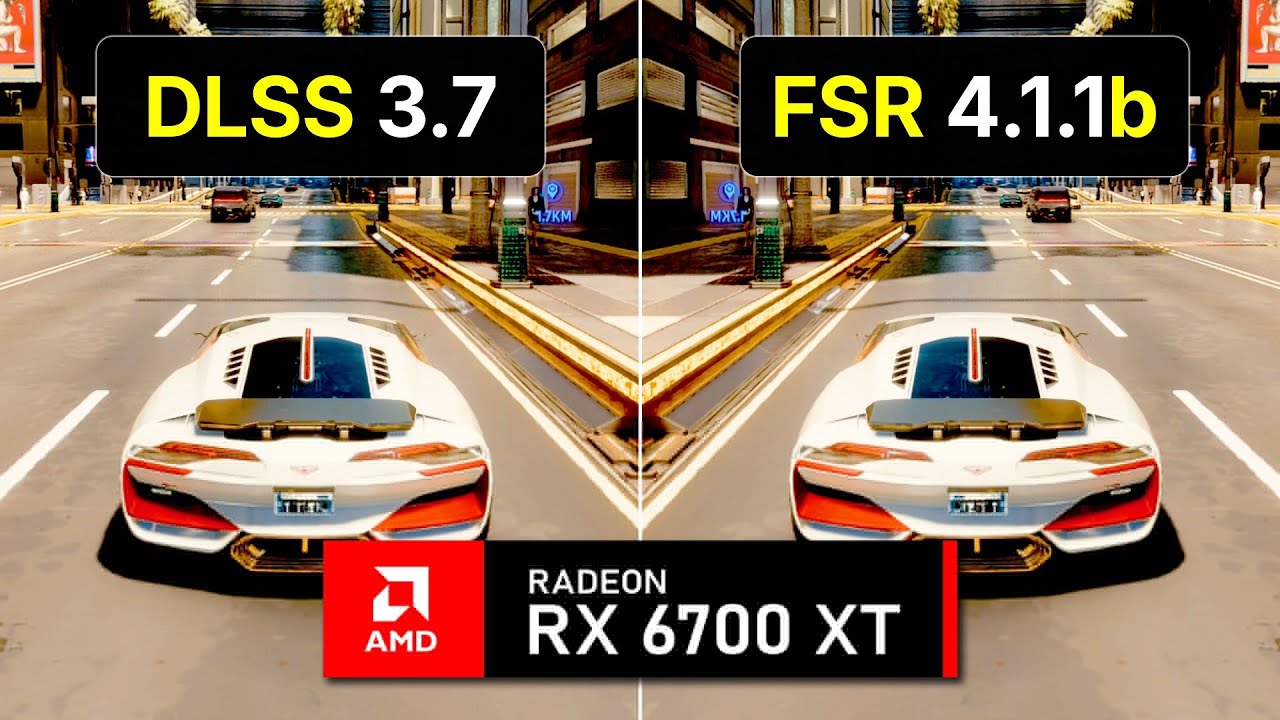 DLSS 3.7 против FSR 4.1.1b на RX 6700 XT &mdash; что лучше?