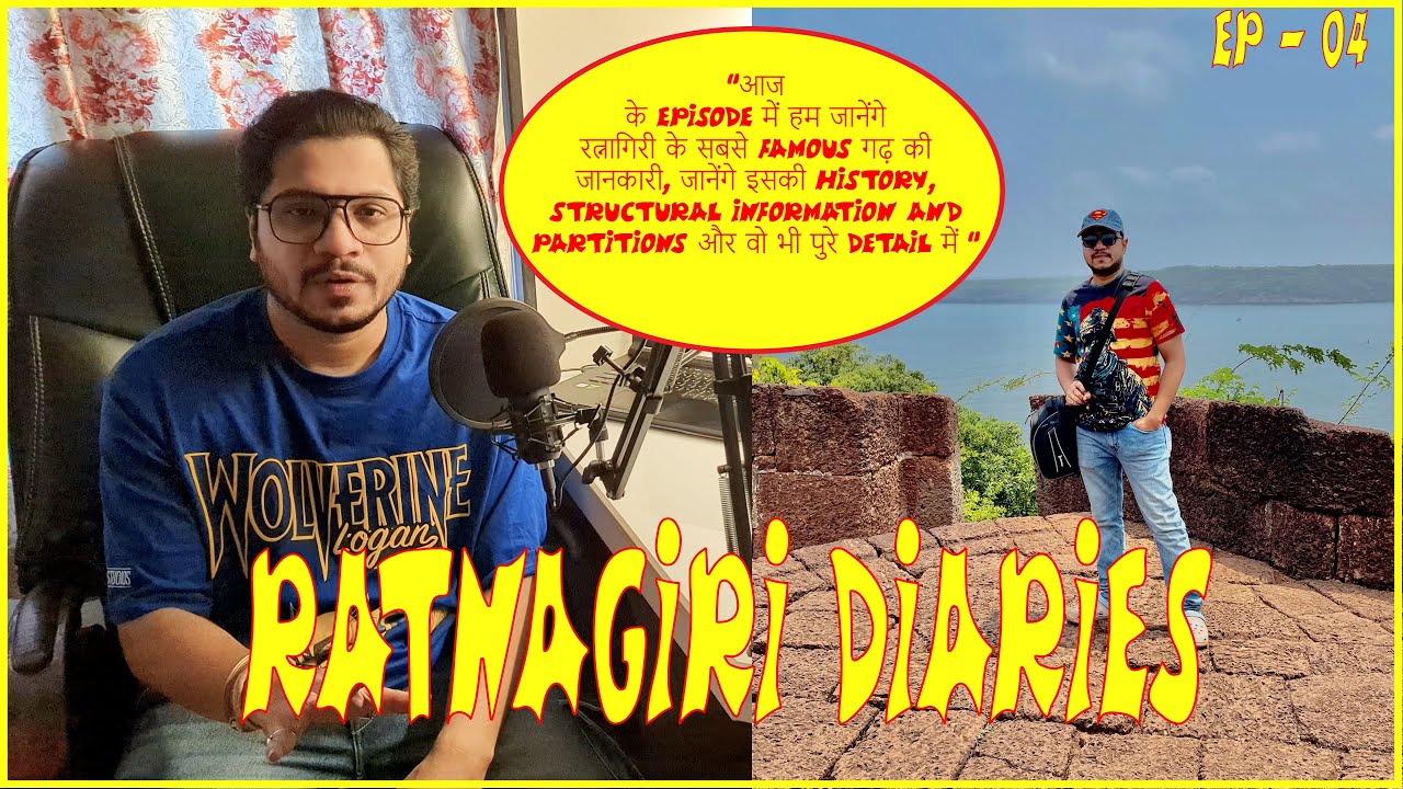 RN Diaries Ep 04 - Detail Vlog On The Beautiful But Underrated Fort 'Jaigadh Killa Of Ratnagiri'.