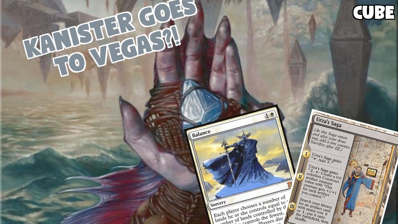 Kanister Goes to Vegas?! | Vintage Cube LIVE | MTGO