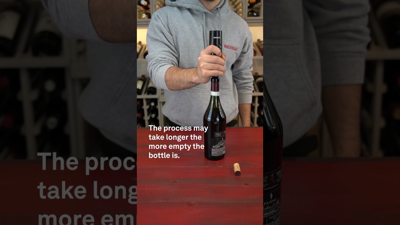 How to Use an Automatic Vacuum Wine Preserver