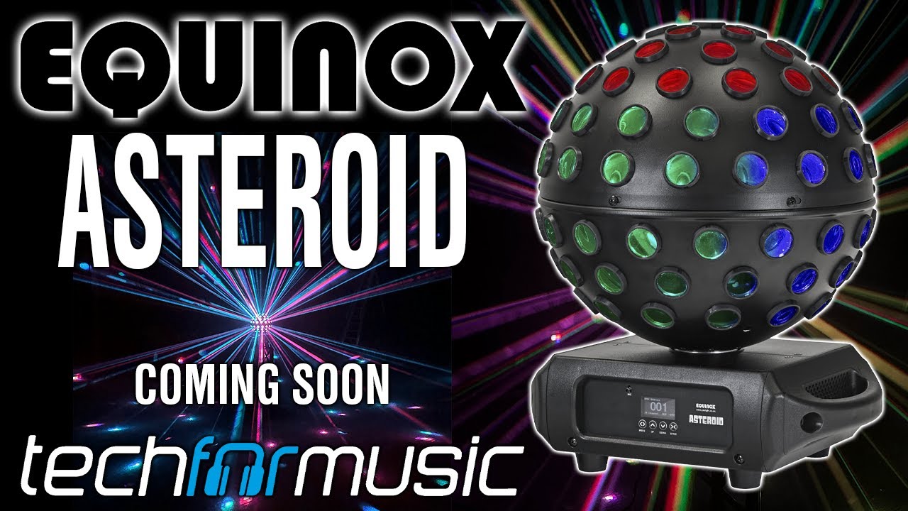 We take a look at the Equinox Asteroid LED Lighting Effect