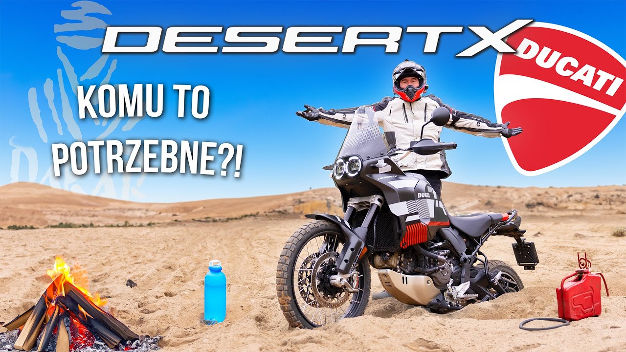 Ducati DesertX - NAJBARDZIEJ OffRoadowy Motocykl z WŁOSKIEJ Stajni!! Czy to ma sens??