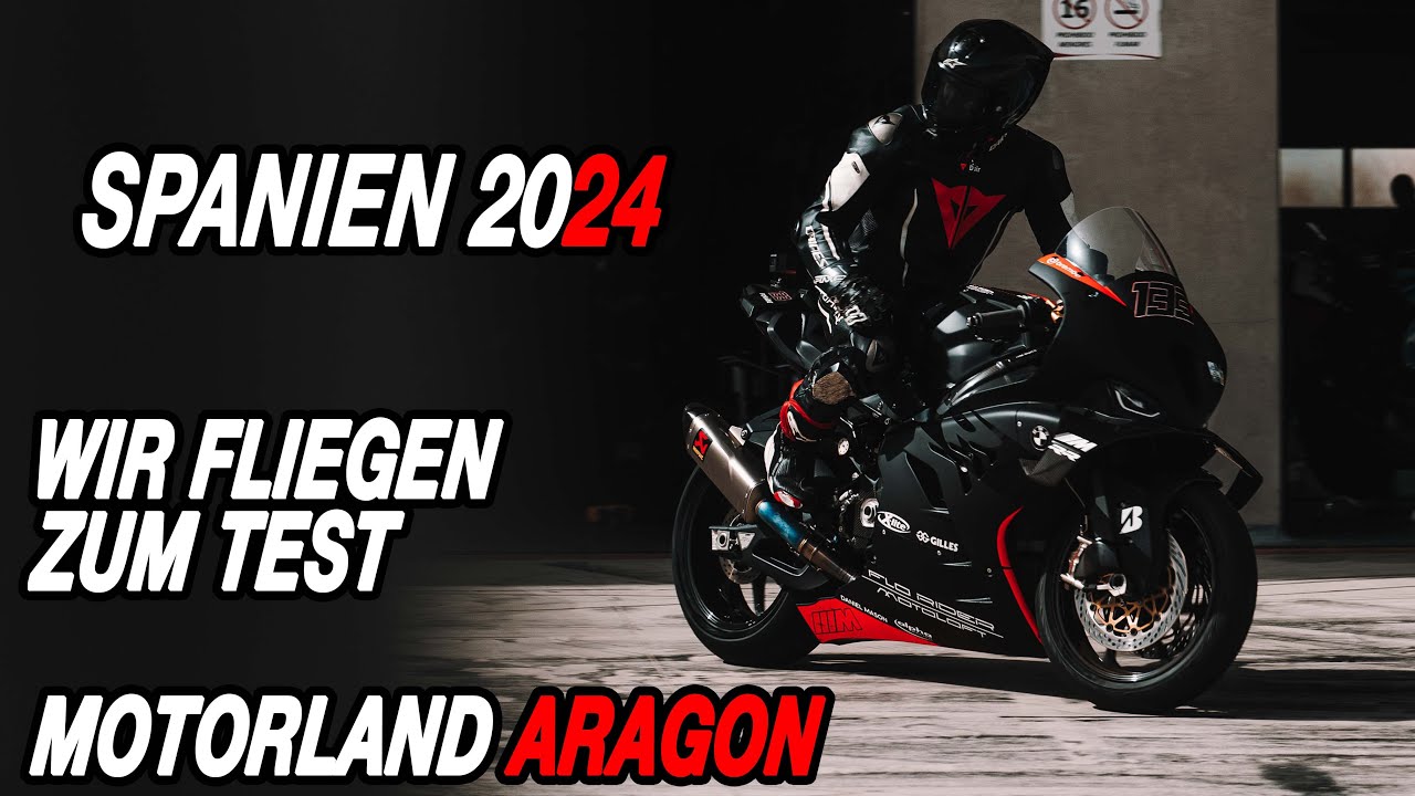 Die Reise beginnt - Wir fliegen Nach Spanien - Mit der S1000RR ins Motorland Aragon