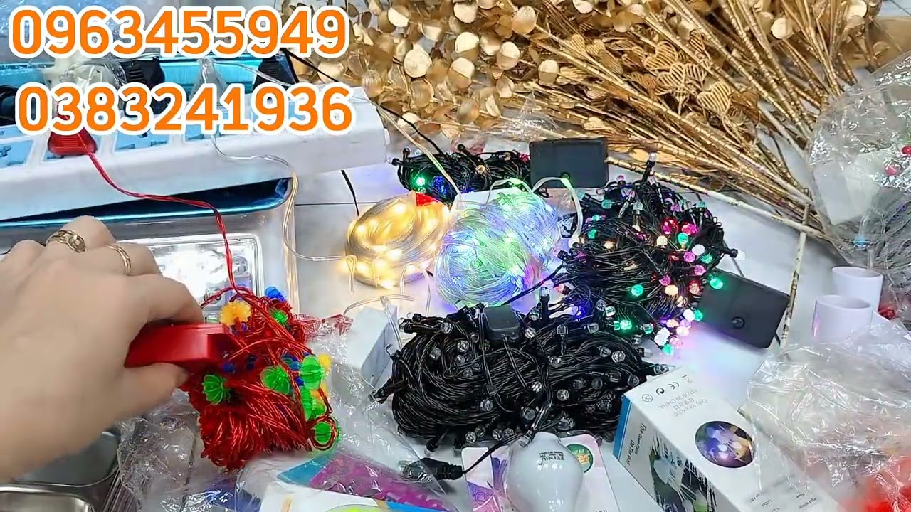 Bóng đèn 7màu giá 30k đèn vũ trường đèn trang trí giá rẻ 